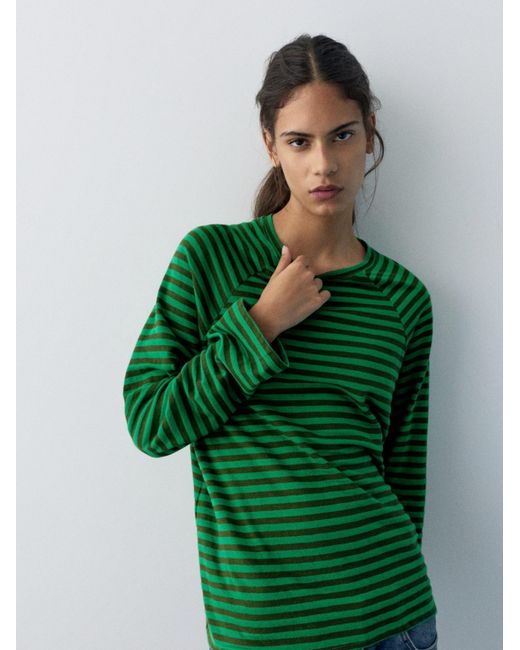 Pull&Bear Green Shirt