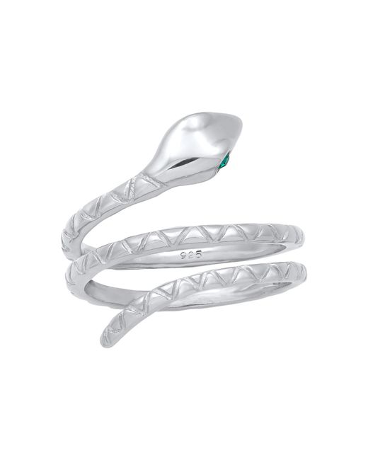 Elli Jewelry White Ring Pinky