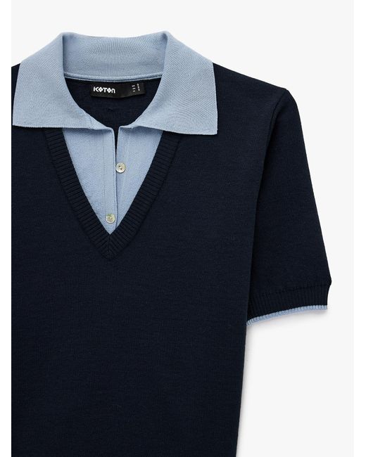Koton Blue Pullover