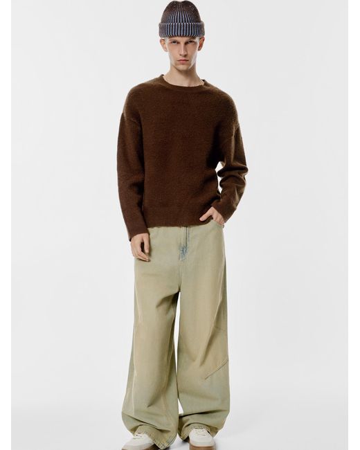 Pull&Bear Pullover in Brown für Herren
