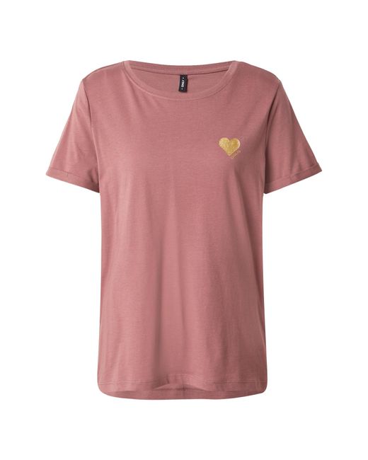 ONLY Pink T-Shirt 'Onlkita'