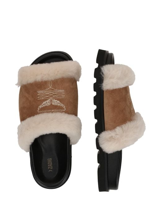 Zadig & Voltaire Multicolor Pantolette