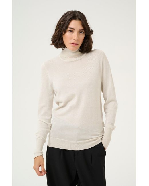 Kaffe White Pullover 'regina'