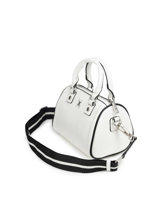 Munich White Handtasche Court
