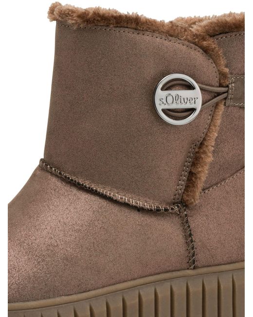 S.oliver Brown Stiefelette