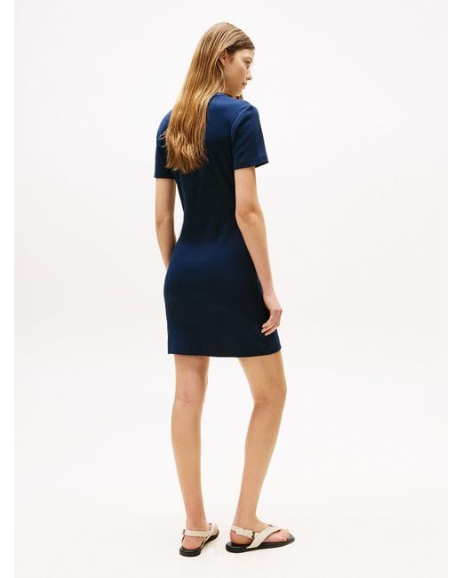 Tommy Hilfiger Blue Kleid New Cody