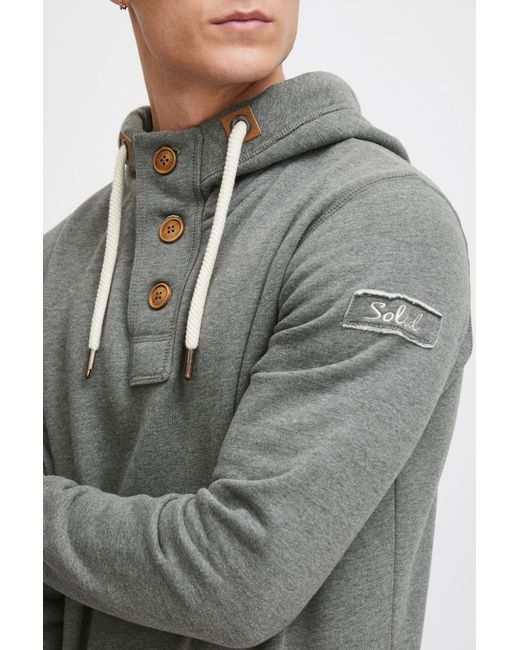 Solid Sweatshirt Tripstrip in Gray für Herren