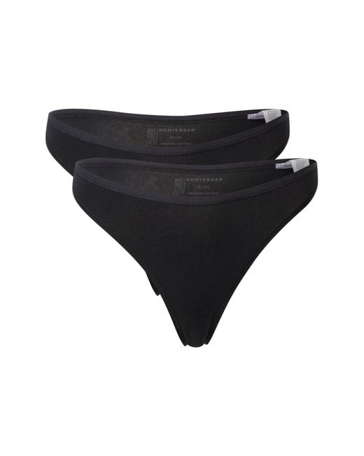 Schiesser Black String