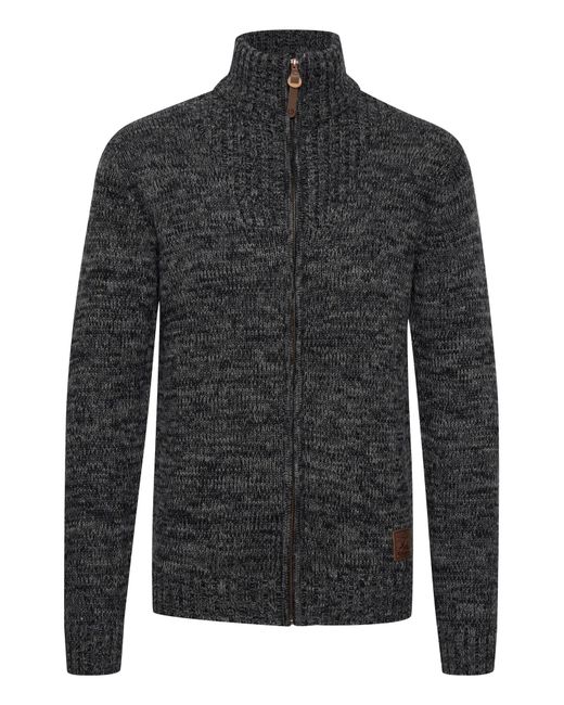 Solid Strickjacke 'pomeroy' in Black für Herren