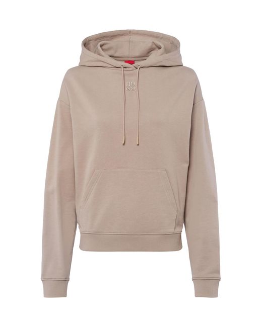 HUGO Natural Hoodie Delfinia