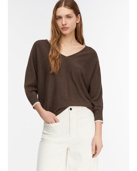 Comma, Brown Strickpullover