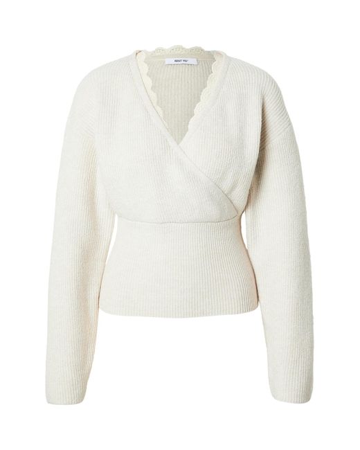 /about You White Pullover Reign