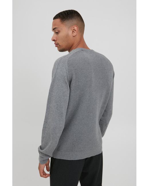 Solid Pullover Tash in Gray für Herren