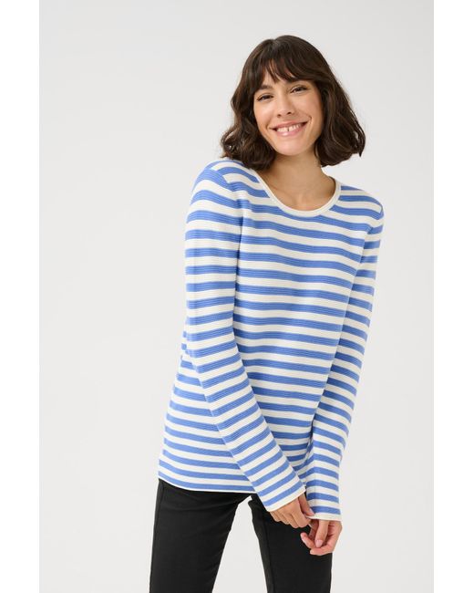 Kaffe Blue Pullover 'Linka'