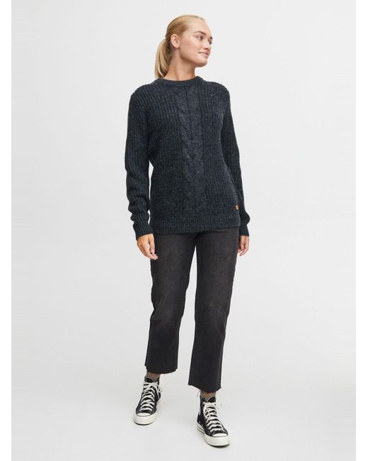 Oxmo Black Pullover Natasja