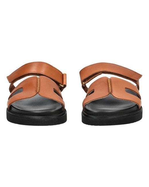 Pavement Brown Pantolette Maru