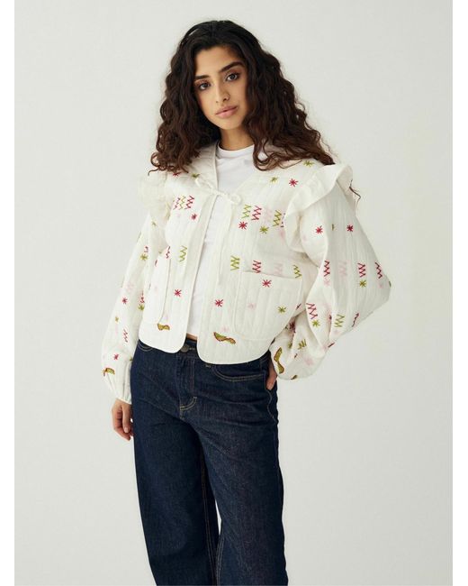 Noella White Jacket Skye