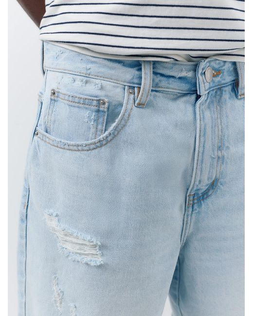 Pull&Bear Shorts in Blue für Herren
