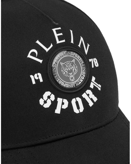 Philipp Plein Black Cap Tiger
