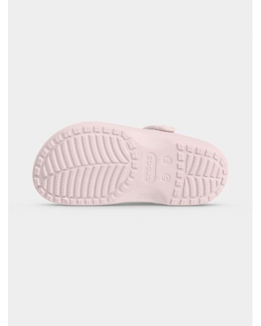 CROCSTM Pink Clogs Classic Crafted