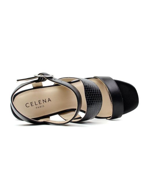 Celena Black Sandale Charlyn