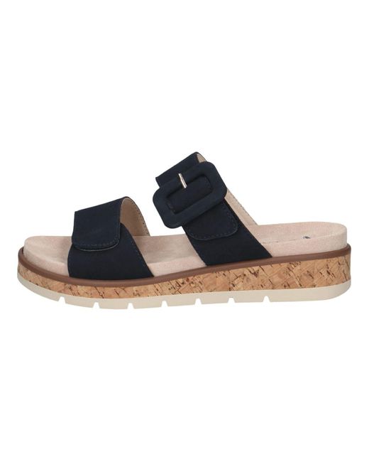 Caprice Blue Pantolette