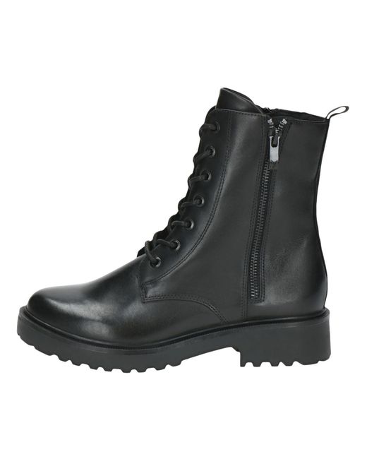 Caprice Black Schnürstiefelette
