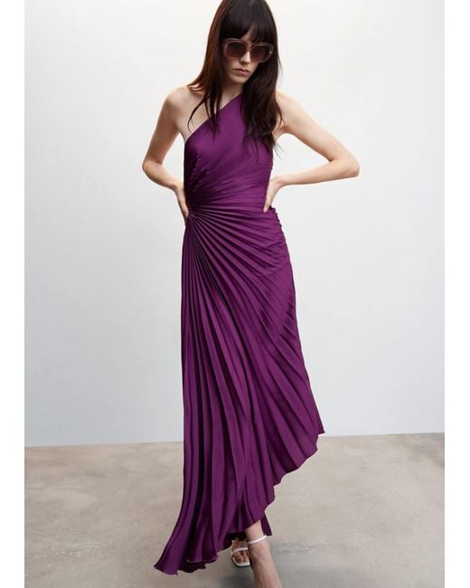 Mango Kleid Lila