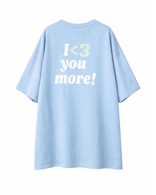 Worldclassca Blue Oversizeshirt