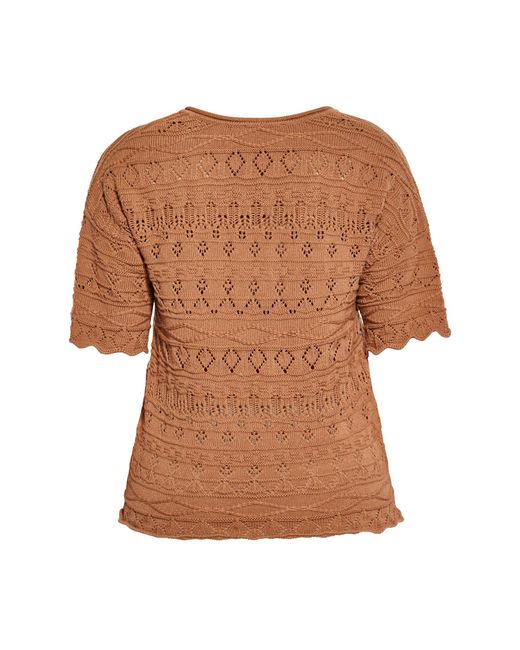 Usha Brown Pullover