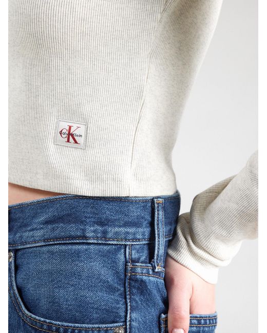Calvin Klein White Strickjacke