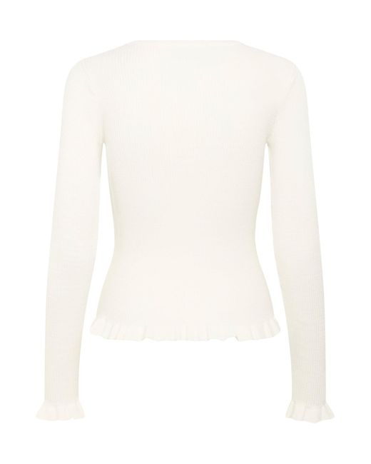 Kaffe White Pullover Kaariela