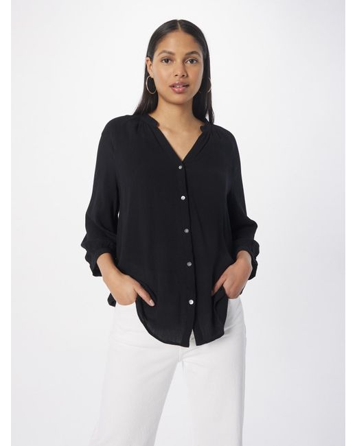 Ichi Black Bluse Ihmarrakech