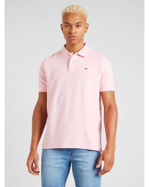 Fynch-Hatton Poloshirt in Pink für Herren