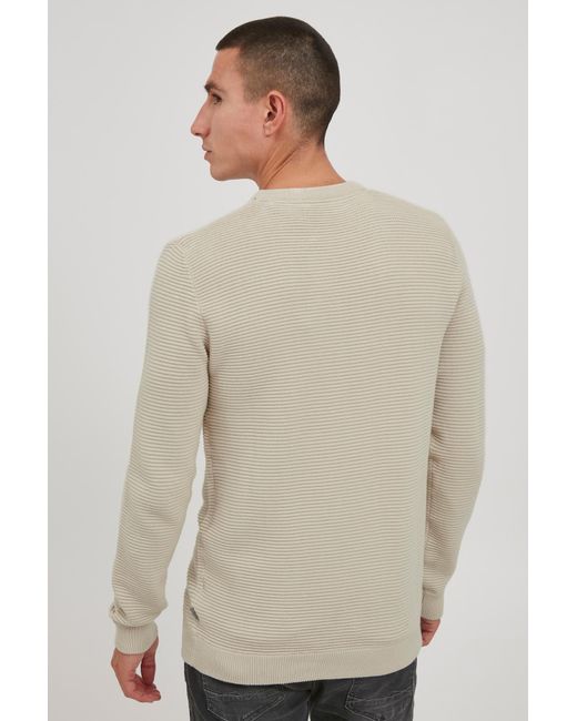 Solid Pullover Nicholas in Natural für Herren