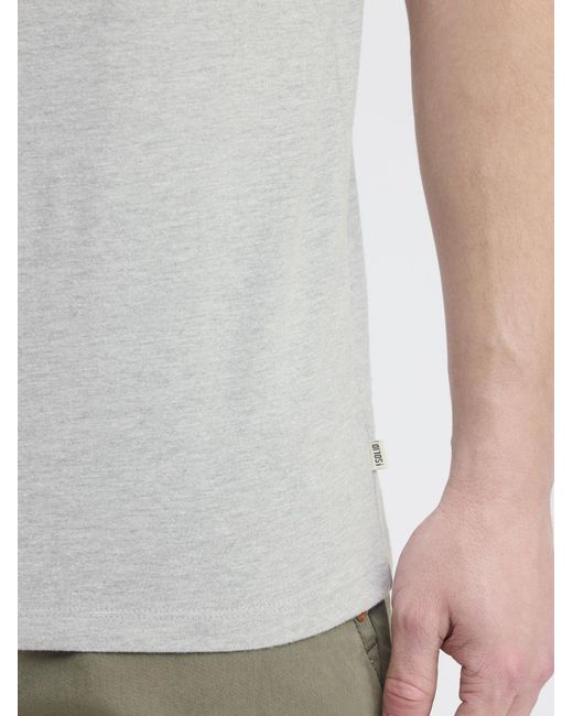 Solid T-Shirt Odit 2Er Pack in Black für Herren