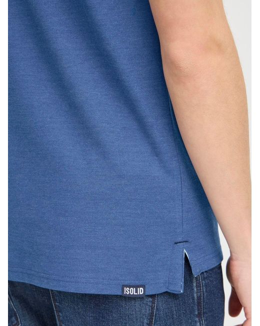 Solid Shirt Benjamin in Blue für Herren