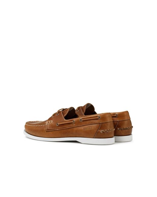 Aigle Mokassin New Nubil in Brown für Herren