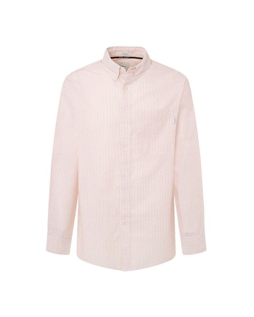 Pepe Jeans Hemd Matthew in Pink für Herren
