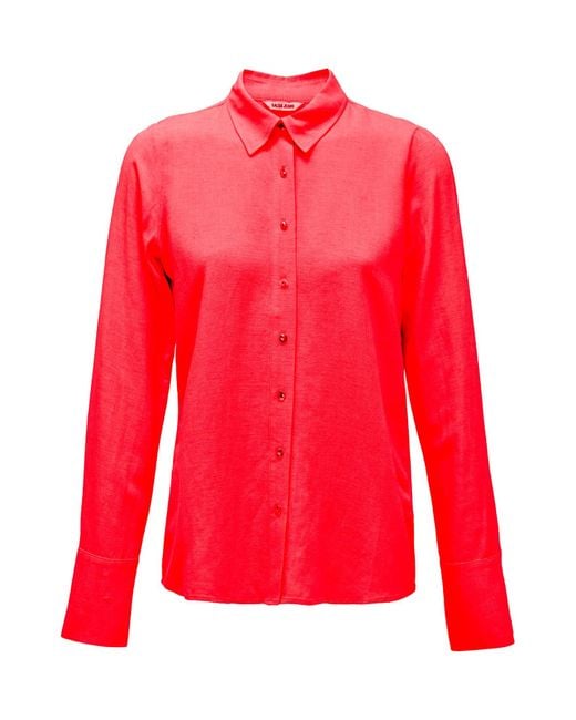 Salsa Jeans Red Bluse 'Birmingham'