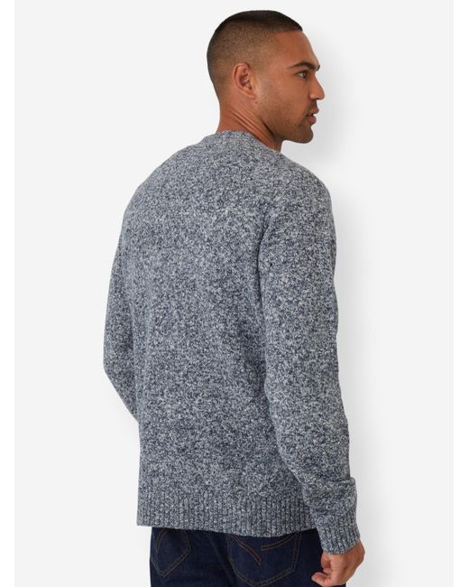 Threadbare Strickjacke Hadfield in Blue für Herren