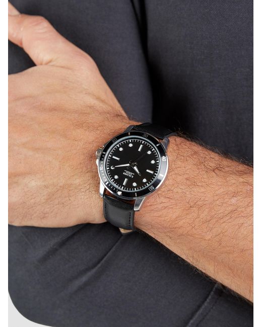 S.oliver Uhr in Black für Herren