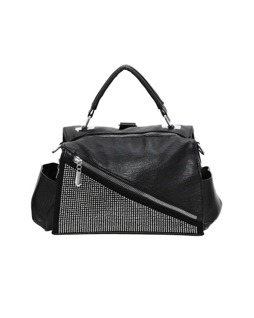 faina Black Handtasche