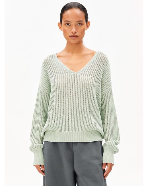 ARMEDANGELS Green Pullover Rebeaa