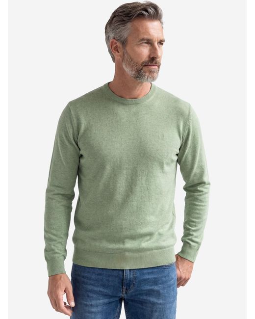 Redmond Pullover Basic in Green für Herren