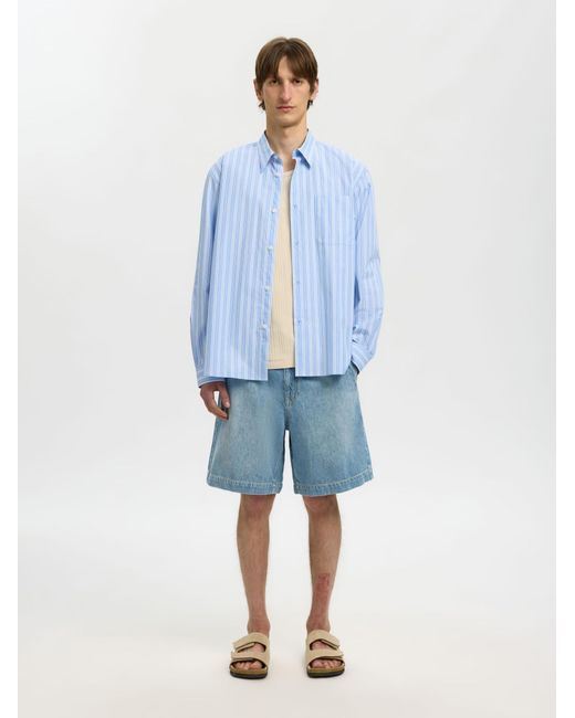 SELECTED Hemd in Blue für Herren