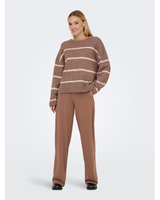 ONLY Brown Pullover