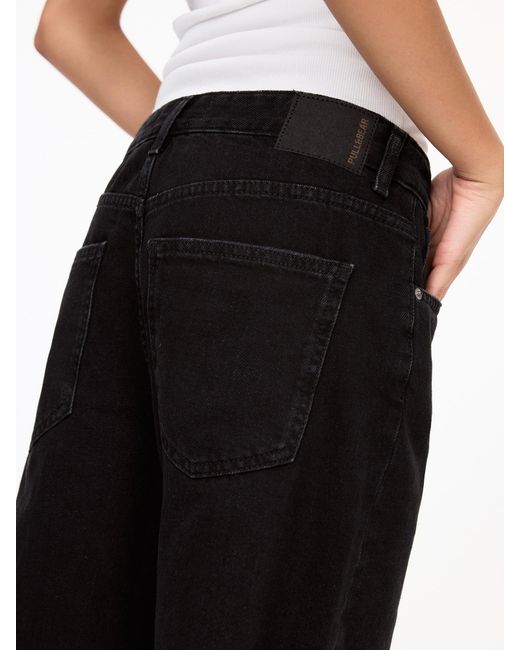 Pull&Bear Black Shorts