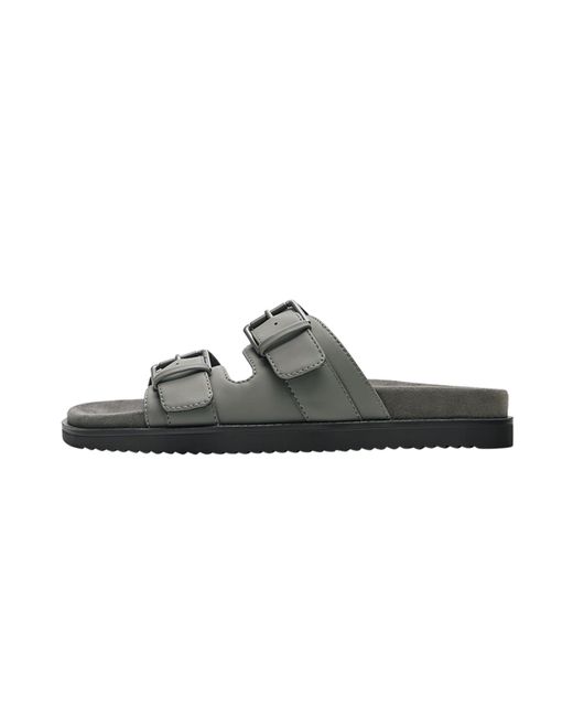 Pull&Bear Pantolette in Gray für Herren