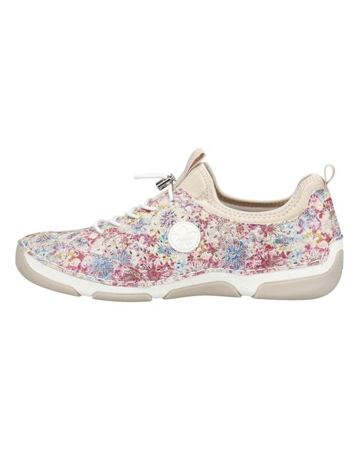 Rieker Pink Sneaker